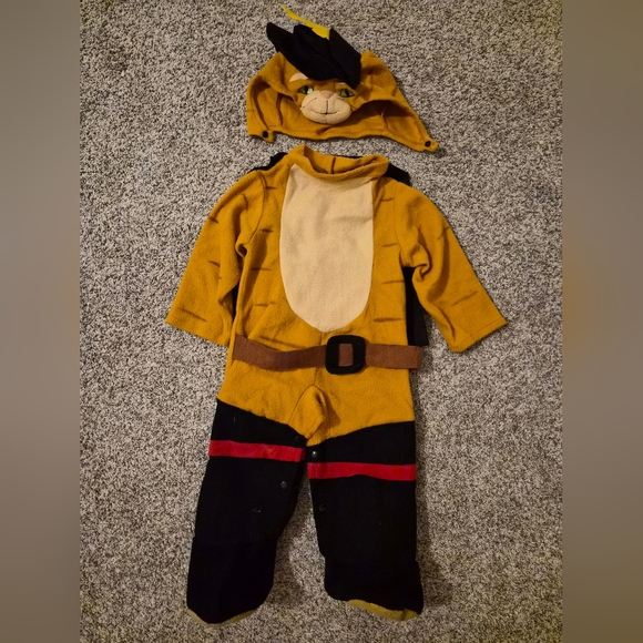 Puss in Boots Shrek toddler costume Sz 1-2. Rubie's - Picture 2 of 16